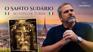 O Santo Sudário Rodrigo Alvarez AO VIVO DA CATEDRAL DE TURIM [upl. by Andromede]