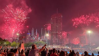 Brisbane 2022 Fireworks [upl. by Aman]