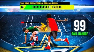 I Created The FASTEST DRIBBLE GOD Build on NBA 2K24 unlimited ankle breakers [upl. by Lait]