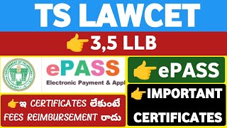 TS Lawcetepass Certificates ListStudentUpdates247 [upl. by Alithea]