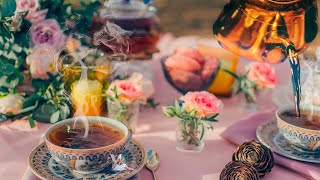 Victorian Tearoom ASMR Ambience Fine China and Pouring Sounds 1 hour [upl. by Pyne]