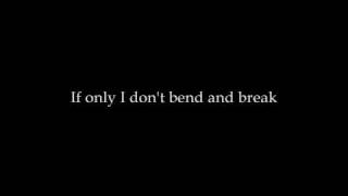 keane bend and break song and lyric [upl. by Yruy250]