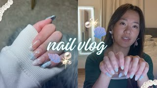 do my nails with me  nail vlog [upl. by Ynhoj]