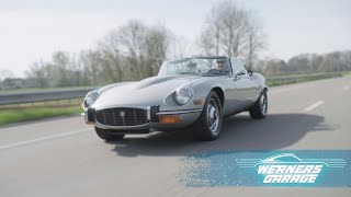 Werners Garage Episode 13 Nico Aaldering presents the Jaguar EType series 3 GALLERY AALDERING TV [upl. by Nerej]