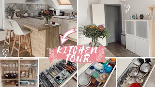 TOUR DE MA CUISINE ✨ ORGANISATION RANGEMENT DÉCO DÉCOUVREZ TOUT ⎜Merry [upl. by Nylatsyrk957]