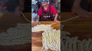 Auntie’s skill in making twists is great [upl. by Swamy]