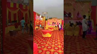 Raj tent house decoration tent new trendingshorts trendingreels trendingtent wendding [upl. by Zola]