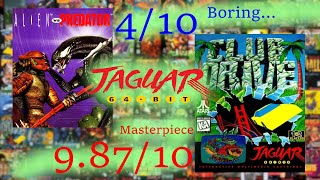 Ranking Every Atari Jaguar Game  a dumb tierlist Including CD and Homebrew AND Prototype Games [upl. by Etteyafal]