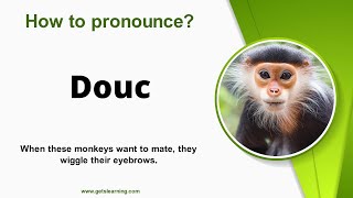 How to pronounce Douc in English Correctly [upl. by Flam383]