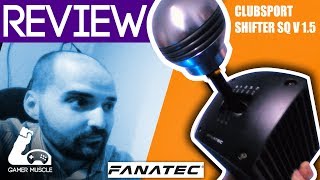 FANATEC CLUBSPORT SHIFTER SQ V 15  REVIEW [upl. by Clemens]