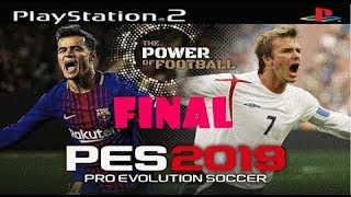 PES 2019 PS2 FINAL Version Atualizado Axl Edition DOWNLOAD ISO [upl. by Ursulina]