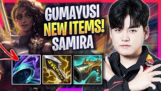 GUMAYUSI TRIES SAMIRA WITH NEW ITEMS  T1 Gumayusi Plays Samira ADC vs Ezreal  Season 2024 [upl. by Scheers]