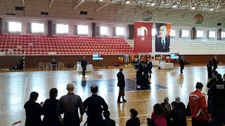 14 th Balkan Kendo Cup 2024  Womans Individual  Semi Final  1 [upl. by Akahc847]