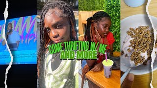 COME THRIFTING W ME amp MORE thrifting haul grwm going to church etc [upl. by Elleoj]