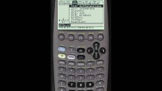 Finding Derivatives using your TI 89 calculator [upl. by Reiner]