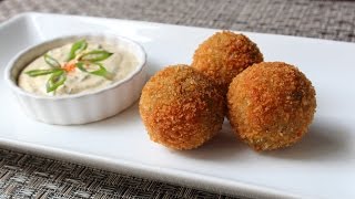 Crispy Fried Boudin Balls  CajunStyle Pork amp Rice Sausage Recipe [upl. by Eiten498]