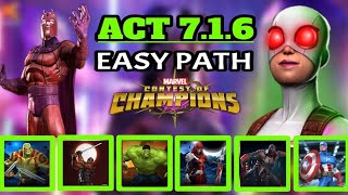 Mcoc Act 716 Easy Path Completion [upl. by Myriam]