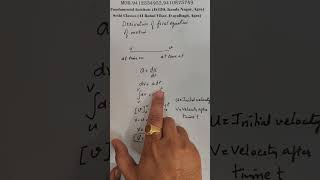 Ncert Chapter 2 motion in one dimension Equation of motion class11 ncert neet iit isc physics [upl. by Nissy199]