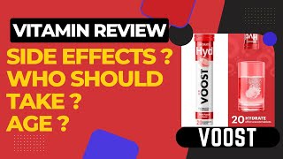 Voost Hydration Electrolyte Daily Vitamin Supplement Review [upl. by Adnimra]