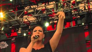 Caro Emerald Live  Back It Up  Sziget 2012 [upl. by Lodnar110]