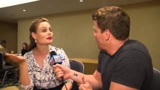 quotBonesquot  David Boreanaz interviews Emily Deschanel [upl. by Buller]