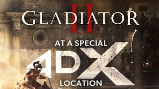 Gladiator 2 🏛️⚔️ mi experiencia SIN SPOILER 4DX2D [upl. by Samalla]