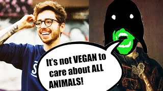 Im Not Vegan  Vegan Footsoldier vs Humane Hancock [upl. by Radu188]