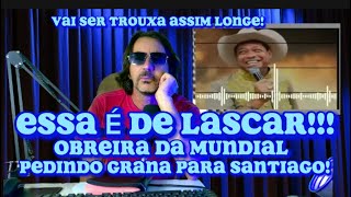 OBREIRA SANTIAGA PEDE DINHEIRO NA CARA DE PAU PARA O APÓSTOLO POBREZINHO COITADO… [upl. by Shanta]