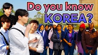 DO YOU KNOW KOREA We asked Indian people again [upl. by Assenna655]