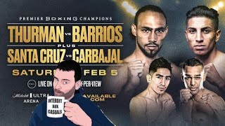 Thurman vs Barrios Live captaincrochet [upl. by Iahk31]