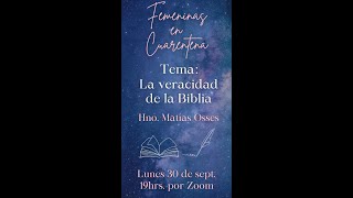 La Veracidad de la biblia [upl. by Eilyac]