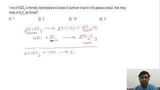 1 mole of kclo3 [upl. by Ris]