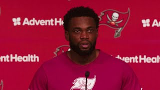 Markees Watts on His Desire to Make An Impact  Press Conference  Tampa Bay Buccaneers [upl. by Shandy]