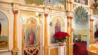 Kursk Icon visits St Basils Church in Simpson PA [upl. by Zoarah]