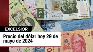 Fluctuaciones en Tipo de cambio Peso retrocede por fortaleza del dólar [upl. by Wandy]