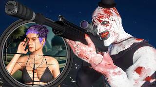 Hitman Jobs as The Terrifier GTA 5 [upl. by Templa]