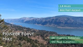 Pioneer Point Hike Guide  Washougal Washington [upl. by Ezarras]