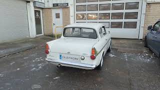 Ford Anglia Lotus Twincam fitted with full stainless system [upl. by Gardell]