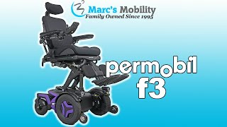 Permobil F3 Fully Loaded with 12quot Seat Lift  Review 6432 [upl. by Dareece]