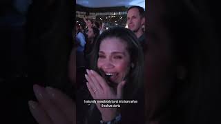 Danielle Fishel gets emotional watching Sabrina debut as the opening act on The Eras Tour Mexico 🇲🇽 [upl. by Ingeborg]