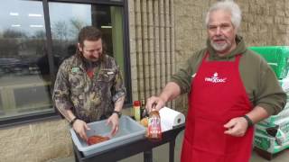 Ground Venison Burgers On The FireDisc [upl. by Harli]