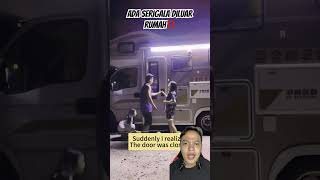 ADA SERIGALA DILUAR RUMAH⁉️ funny wolflife comedy rv travel rvlife family rvdepot [upl. by Naillil]