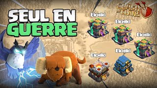 GUERRE 5vs5 AVEC MES COMPTES  Clash of Clans [upl. by Inoj890]