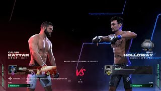 EA SPORTS UFC 5 Kattar vs Holloway [upl. by Jonme834]