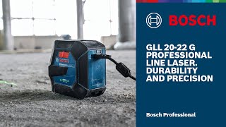 The Bosch GLL 2022 G Professional line laser in detail [upl. by Alded]