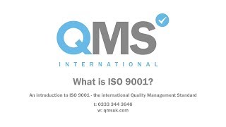 What is ISO 9001 [upl. by Maddie]