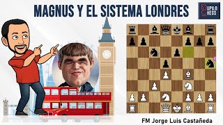 Así de fuerte juega Carlsen el SISTEMA LONDRES  Sacándole agua a la roca  Carlsen vs GM Kaidanov [upl. by Alston76]