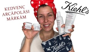 KEDVENC ARCÁPOLÁSI MÁRKÁM KIEHLS  Ultra Facial kollekció [upl. by Hadrian43]