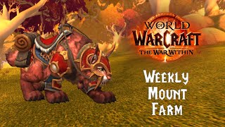 World Of Warcraft Weekly Mount Farm S2  E41 [upl. by Joelly]