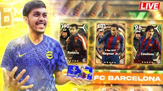 FC BARCELONA Epic Pack Opening🔥 🔴LIVE [upl. by Auehsoj]